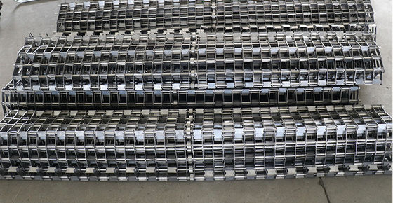Flat Wire Mesh Belt for Food Processing Conveyor Stainless Steel Balanced Weave Belt High Temperature Resistant