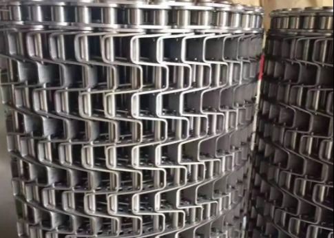 Stainless Steel Flat Wire Mesh Belt Food Processing Conveyor Belt Flat Flex Wire Belt for Drying Cooling Washing