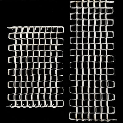 Heavy Duty Stainless Steel Wire Mesh Conveyor Belt Flexible Chain Belt for Industrial Drying Equipment