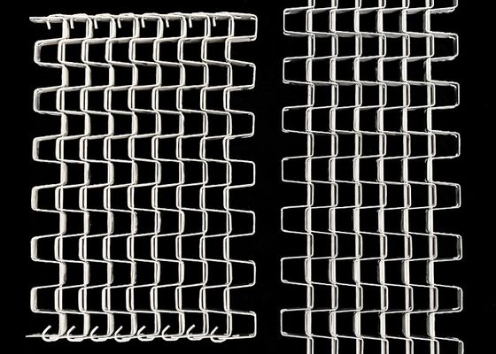 Heavy Duty Stainless Steel Wire Mesh Conveyor Belt Flexible Chain Belt for Industrial Drying Equipment