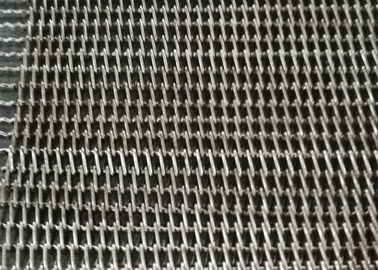 Flat Belt Surface Conveyor Wire Mesh Belt For Glazing Ceramics Transport