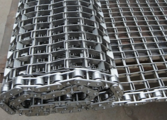 Edelstahl-Flachdraht Mesh Belt For Durable Conveyor des Kettenglied-304