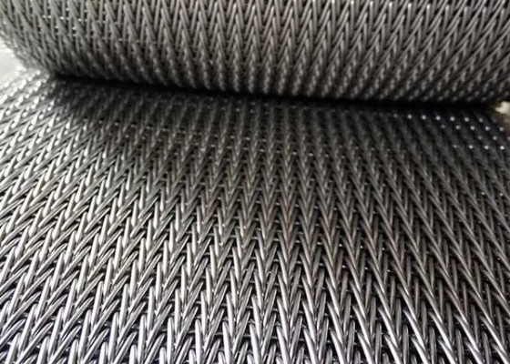 Widerstand 310 Mesh Conveyor Belt Cord Weave der hohen Temperatur für sinternden Ofen