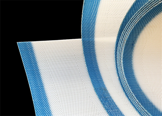 Blauer Polyester-Schlamm-Entwässerungsgurt-gute Wasserdurchlässigkeit für Städte