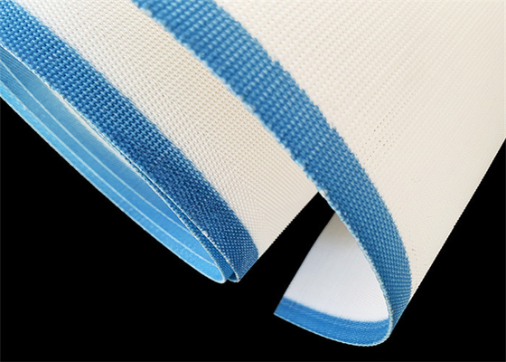 Weißer Polyester-Schlamm-Entwässerungsgurt-Bergwerk-schmelzende zusammenpassende Filterpresse