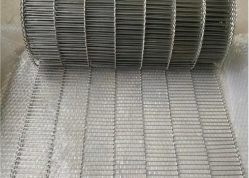 Fried Food Flat Flex Conveyor-Gurt-hohe Temperatur 316l