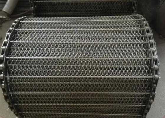 Nahrungsmittelaufzug-ladende Kette Mesh Belt Stainless Steel 304