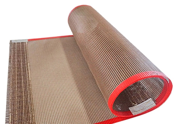 2 * 2 mm PTFE-Förderband Hochtemperatur-Lebensmittelqualität