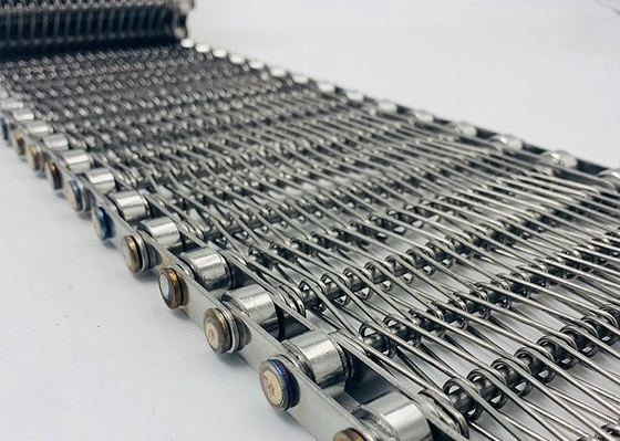 Edelstahl 1m breiter Metallbalancen-Webart-Draht-Mesh Belts SS304