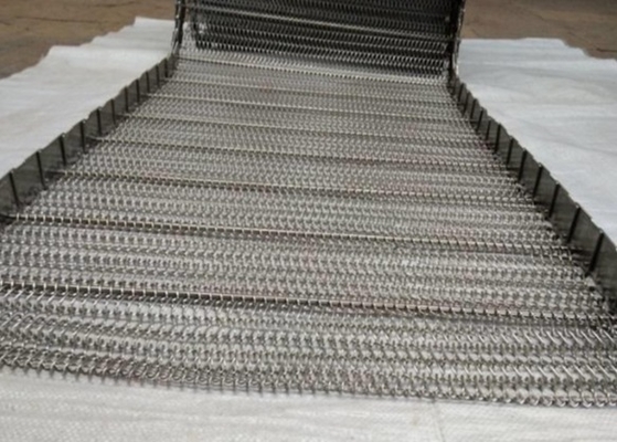 Nicht rostender gewundener Mesh Belt Oven Bakery Heat Tunnel-abkühlender Förderer 201SS 304SS
