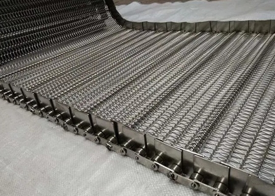 304 materielle Ketten-Mesh Conveyor Belt For Chocolate Ball-Lebensmittelproduktion