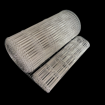 Edelstahl-Ebene Flex Wire Mesh Conveyor Belt für Pizza-Ofen