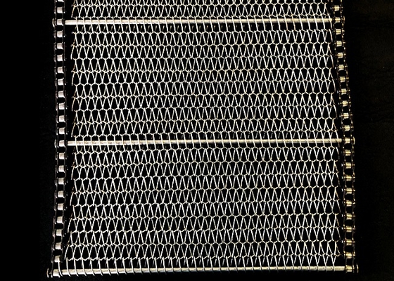 316 Edelstahl Chain Mesh Conveyor Belt For Advertising Company