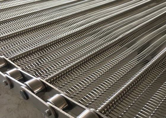 Starke Kette Mesh Conveyor Belt Food Grade des Edelstahl-304