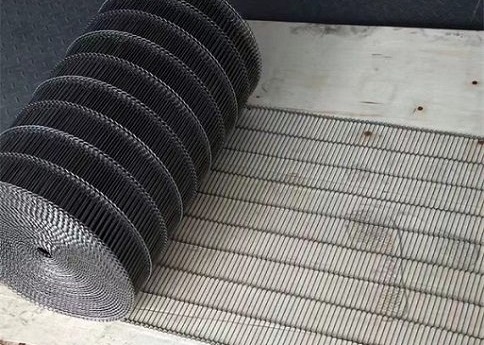 Wärmebeständiges flaches Flexförderband mit 4,24 mm - 20,32 mm / individuell angepasster Stange
