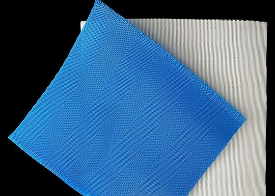 Blau-Weiß-Polyester-Gittergürtel Schlamm-Entwässerung angepasst