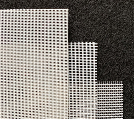 2- und 3-Scheide Polyester-Gitterband mit quadratischem Loch für die Verpackungspapierherstellung