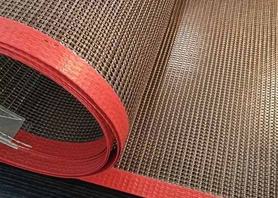 Säurebeständigkeit PTFE Mesh Belt, haften nicht PTFE-Förderbänder für den Druck des Trockners