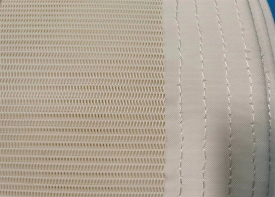 Polyester-Spiralgewebe mit mittlerer Schleife mit Seitenstoff 45 mm mit beiden Kanten