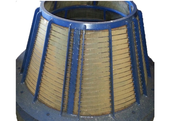 0.25mm 0,5mm Spaltzentrifuge Ss 304 Kohlenzentrifuge Korb für die Bergbauverarbeitung