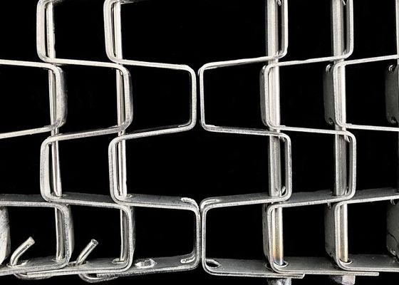 Lebensmittelgeeignetes, hitzebeständiges Wabenförderband