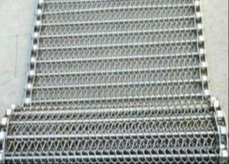 Edelstahl SS304 Kettenverbindung Spirale Drahtnetzförderband für Lebensmittelförderbedarf