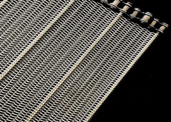 304 Stainels Stahl Förderungsdrahtgitter für Gemüsewaschmaschine