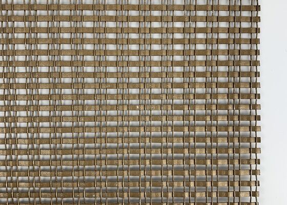 Dekoratives Finish, langlebige Struktur, gleichmäßiges Weben, dekoratives Metallgeflecht