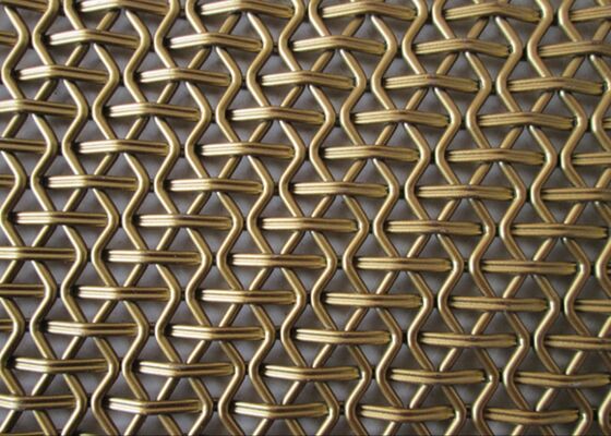 Spirale aus Edelstahl aus Kupfer für Vorhangwände, Hotelfassaden und Dekorationsbildschirme