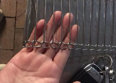 Einfacher sauberer Nahrungsmittelgrad-Edelstahl-Ebenen-Flex Mesh-Gurt
