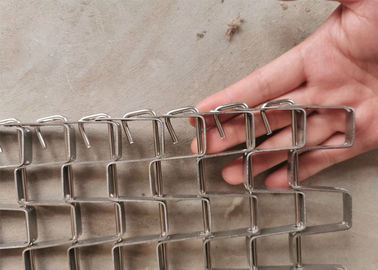 Bienenwaben-Förderband-große Loch-Größe des unlegierten Hartstahls für Waschmaschine