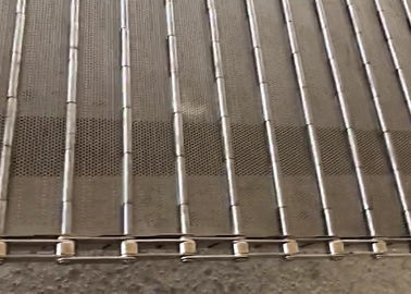 Latten-Verbindungs-Förderband-Maschendraht, Antirost-Platten-Förderband für elektronische Produkte