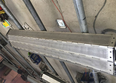 SS-Metallplattenförderband für Dehydrierungs-Nahrungsmittelmaschinerie-Teile Transort