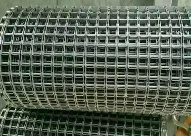 Asphaltieren Sie Flachdrahtmaschengurt, lange Lebenszeit des stainles Stahlförderbandes für Sterilisator