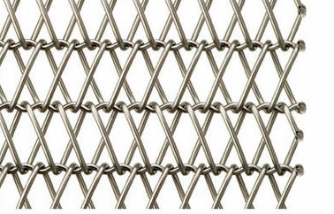 Übermitteln Sie Tiefkühlkost ISO/Sgs bestätigte Edelstahl-Draht Mesh Conveyor Belt