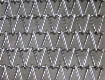 Übermitteln Sie Nüssen und Plätzchen-schwerem Edelstahl Mesh Belt, Metall Mesh Conveyor Belt