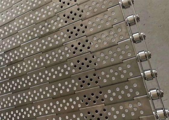 Nahrungsmittelgrad-Ketten-Maschen-Förderband-hohe Temperatur und Alkali beständig