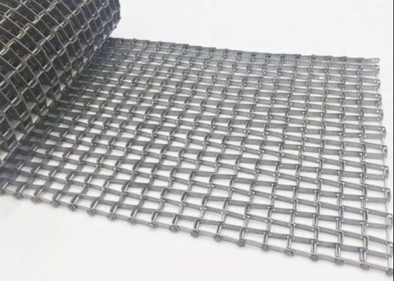 Brot-Backen-Edelstahl-Bienenwaben-Förderer-Draht Mesh Belt