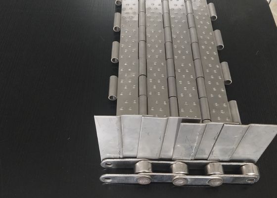 Perforiertes Platten-Verbindungs-Förderband des Edelstahl-304