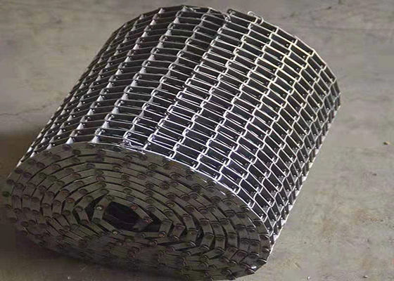 Langes Lebens-Kohlenstoffstahl-Flachdraht Mesh Belt schwere Last Transportaion