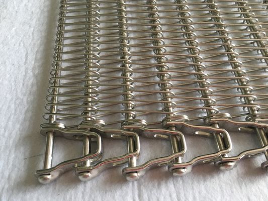 Förderband des Brot-abkühlendes Ofen-2mm der Spiralen-Ss304