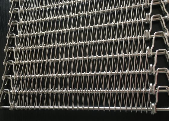 Oven Ss 201 trocknen 304 1.2mm gewundener Mesh Belt