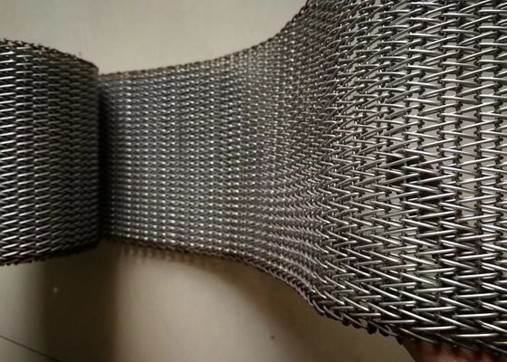 Guter Luft-Durchlässigkeits-Metallgewebe-Stoff Oven Balanced Weave Conveyor Belts