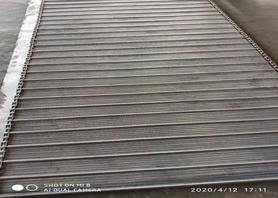Edelstahl 2mm Ketten-Mesh Conveyor Belt des sofortige Nudel-Ofen-304
