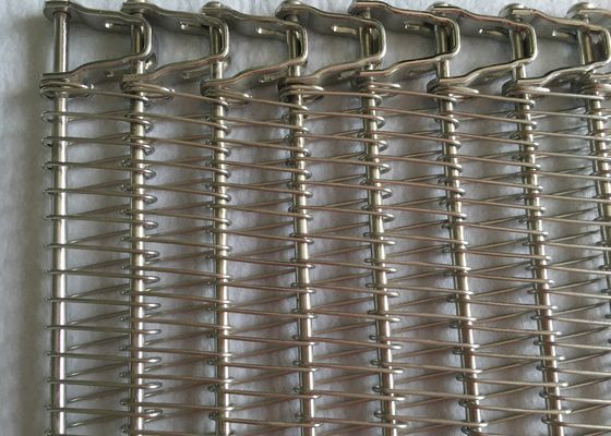 Imbisse, die 304 SS gewundenen Mesh Belt abkühlend braten