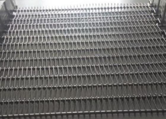 Abkühlender trockener Nahrung-304 Edelstahl gewundener Mesh Belt