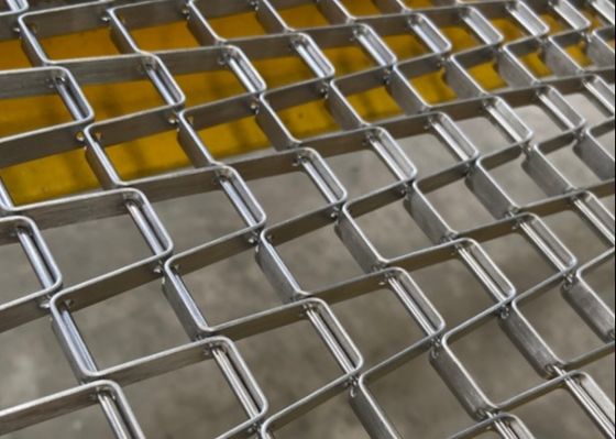 Edelstahl-Flachdraht Mesh Belt der Brot-Produktions-304