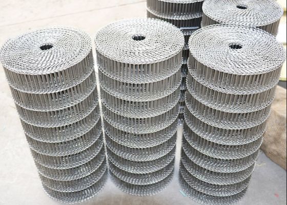 Süßigkeits-Herstellungsedelstahl-Ebene Flex Conveyor Belt