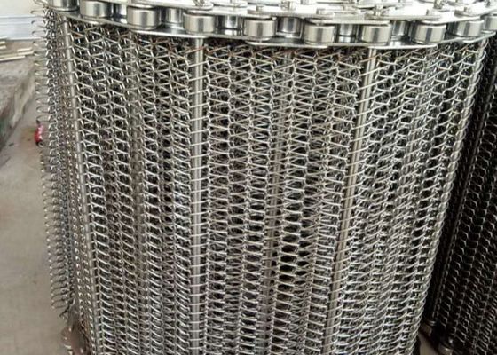 Sortierender 316l GemüseEdelstahl gewundener Mesh Belt