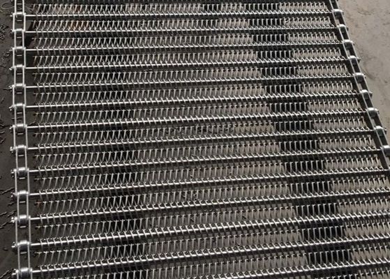 Fried Food Oven 2 Millimeter Stärke-Edelstahl-Förderkette-Riemenleder-